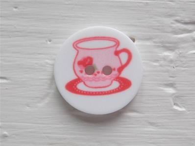 Cup of coffee button