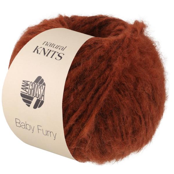 Laine Lana Grossa Baby Furry - 13 Rouille