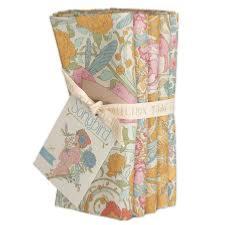 Tissu Tilda songbird bundle yellow 54x48cm x 5pcs