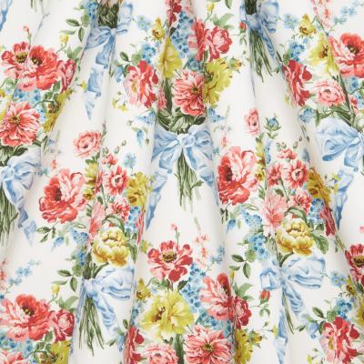  Tissu Liberty Bridgerton Tana Lawn® Bow bouquet rouge