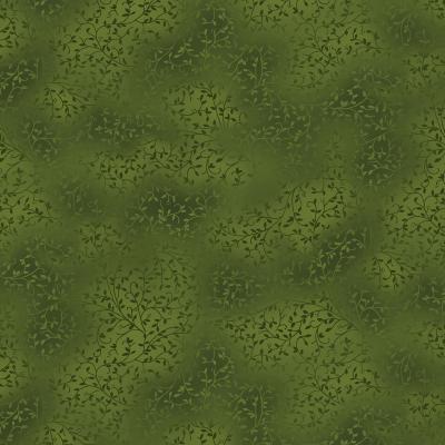Tissu faux-uni vert forêt