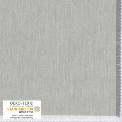 Tissu Chambray gris beige