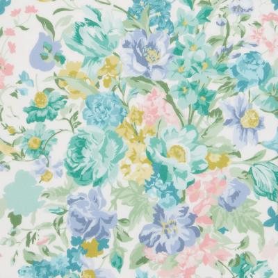 Tissu Liberty  Bridgerton Tana Lawn Bouquet parade green