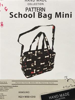School bag mini pattern