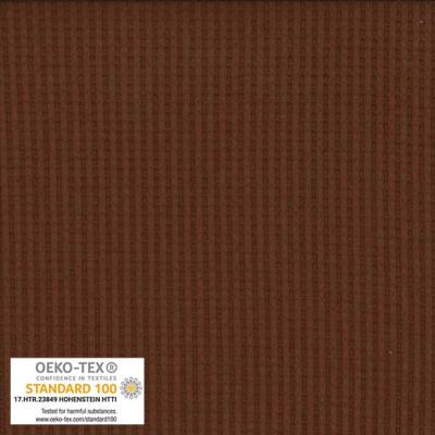 Tissu avalana knit nid d'abeille marron