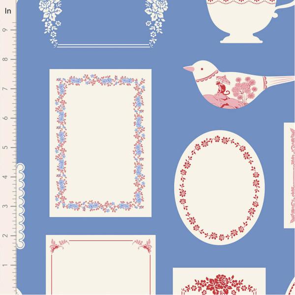 Tilda something blue Labels & ornaments