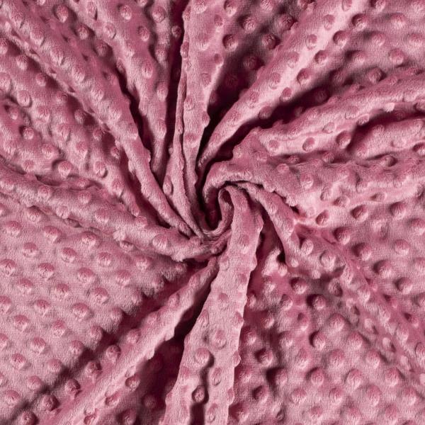 Tissu Minky rose