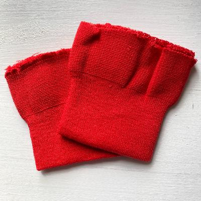 Poignet jersey - rouge