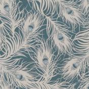 Tissu Harper teal / Reste 50 cm